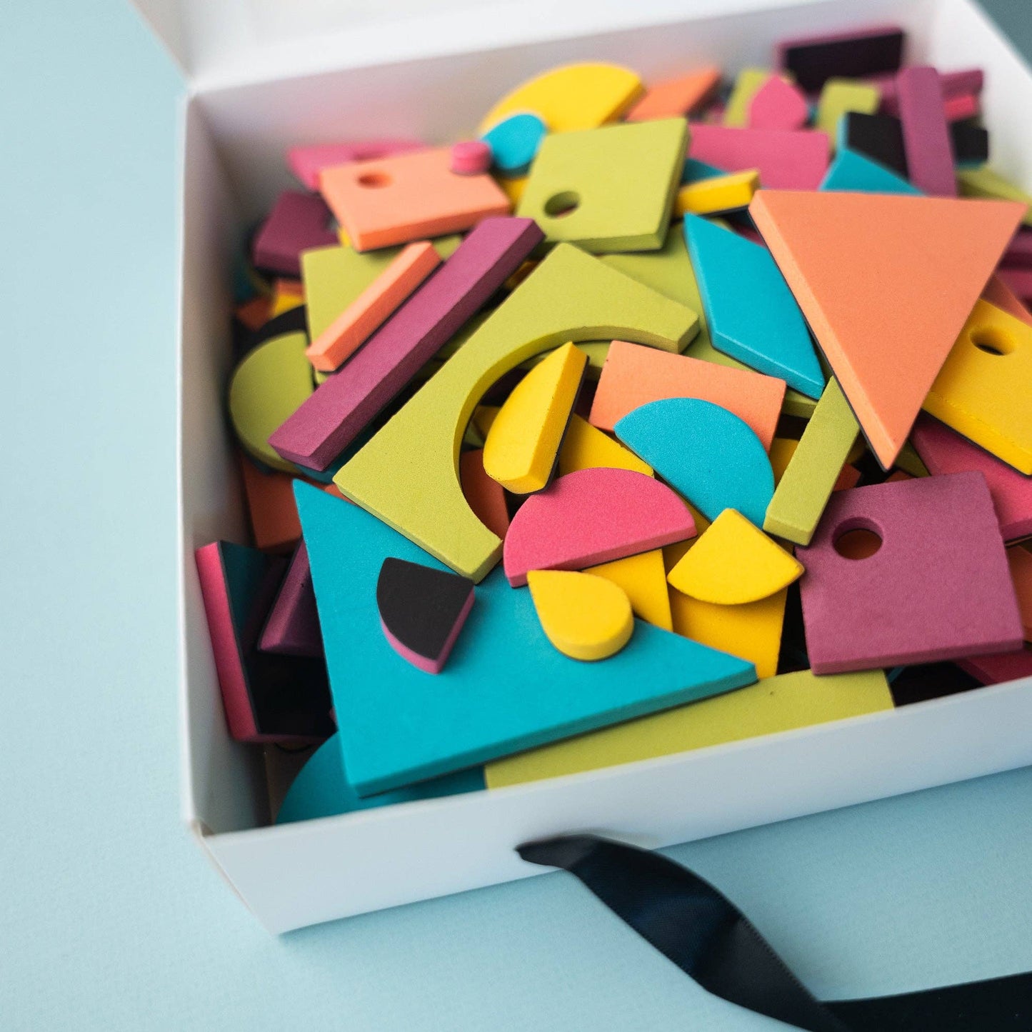 Rainbow Pop - Magnetic Shapes in Rainbow Pop- Type Set Co.