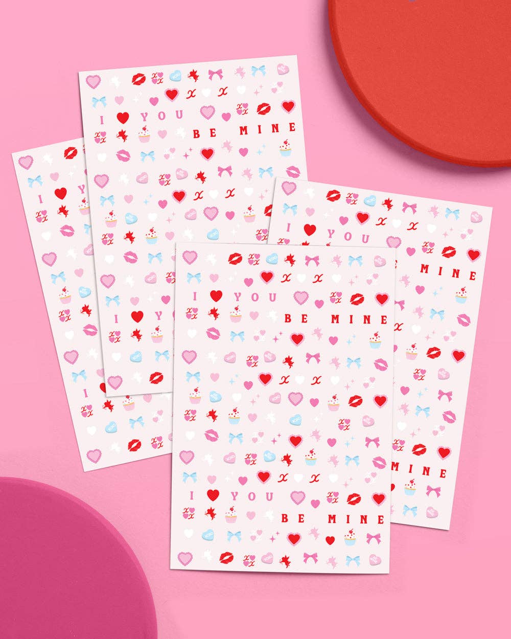Valentine Nail Stickers | cupid, valentine, V-Day