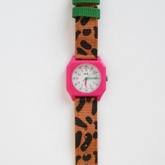 Leopard Mini Watch - Mini Kyomo x Taxi Brousse