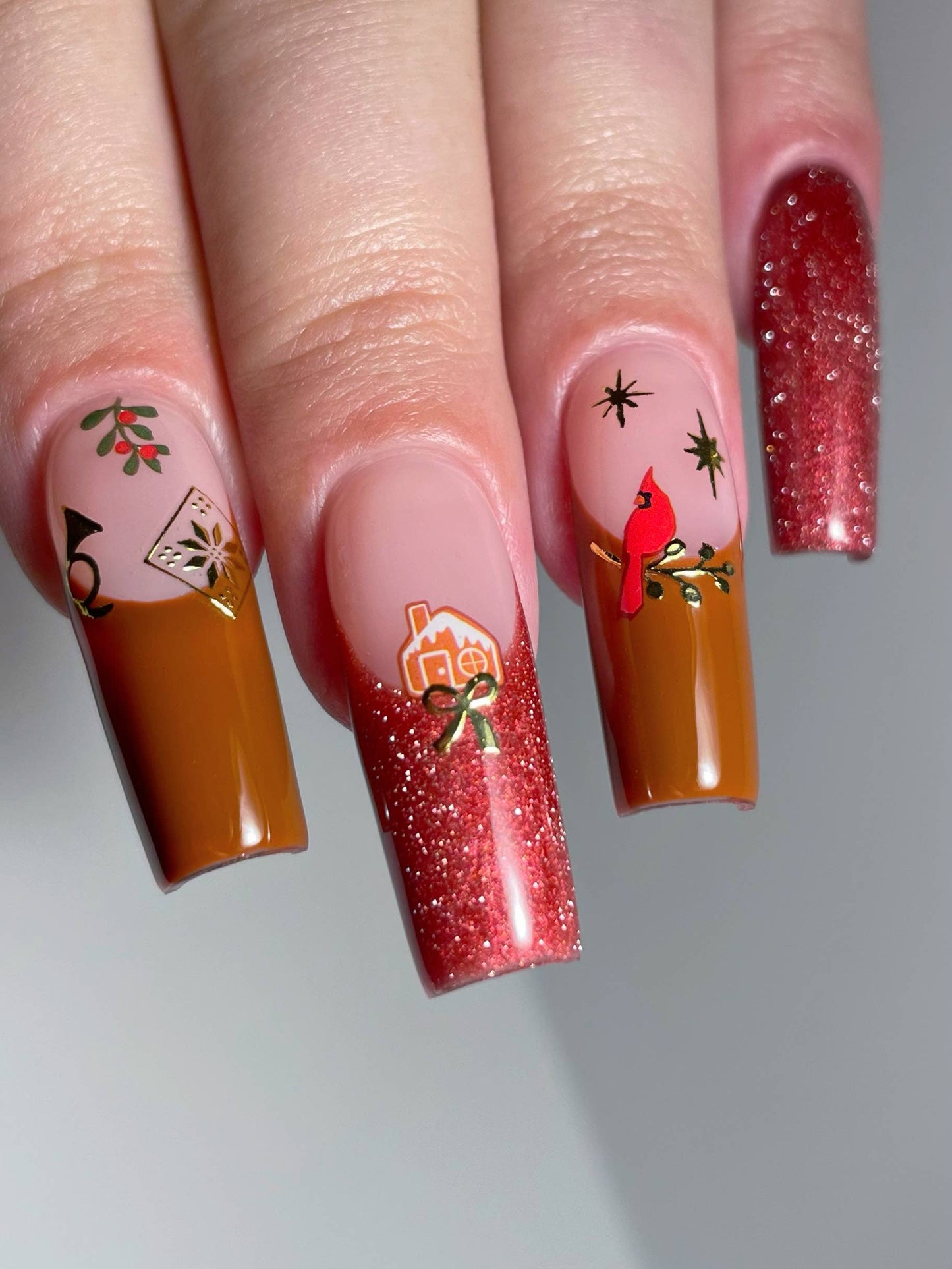 Holiday Nail Art Stickers