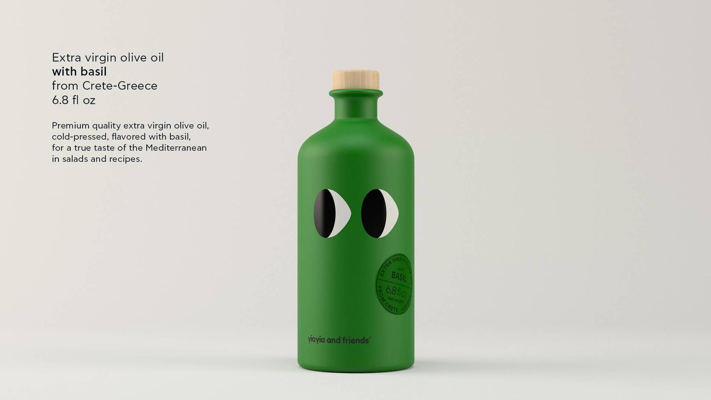 Basil - Extra Virgin Olive Oil - Yiayia and Friends