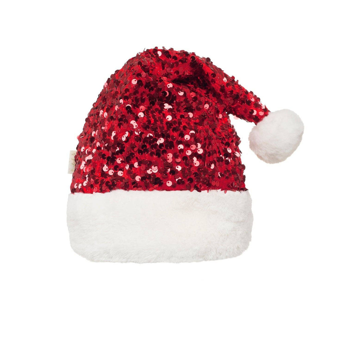 Santa Sequin Velvet Hat (3-10 Years) - Rockahula Kids US