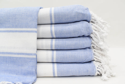 Blue - Organic Turkish Towel