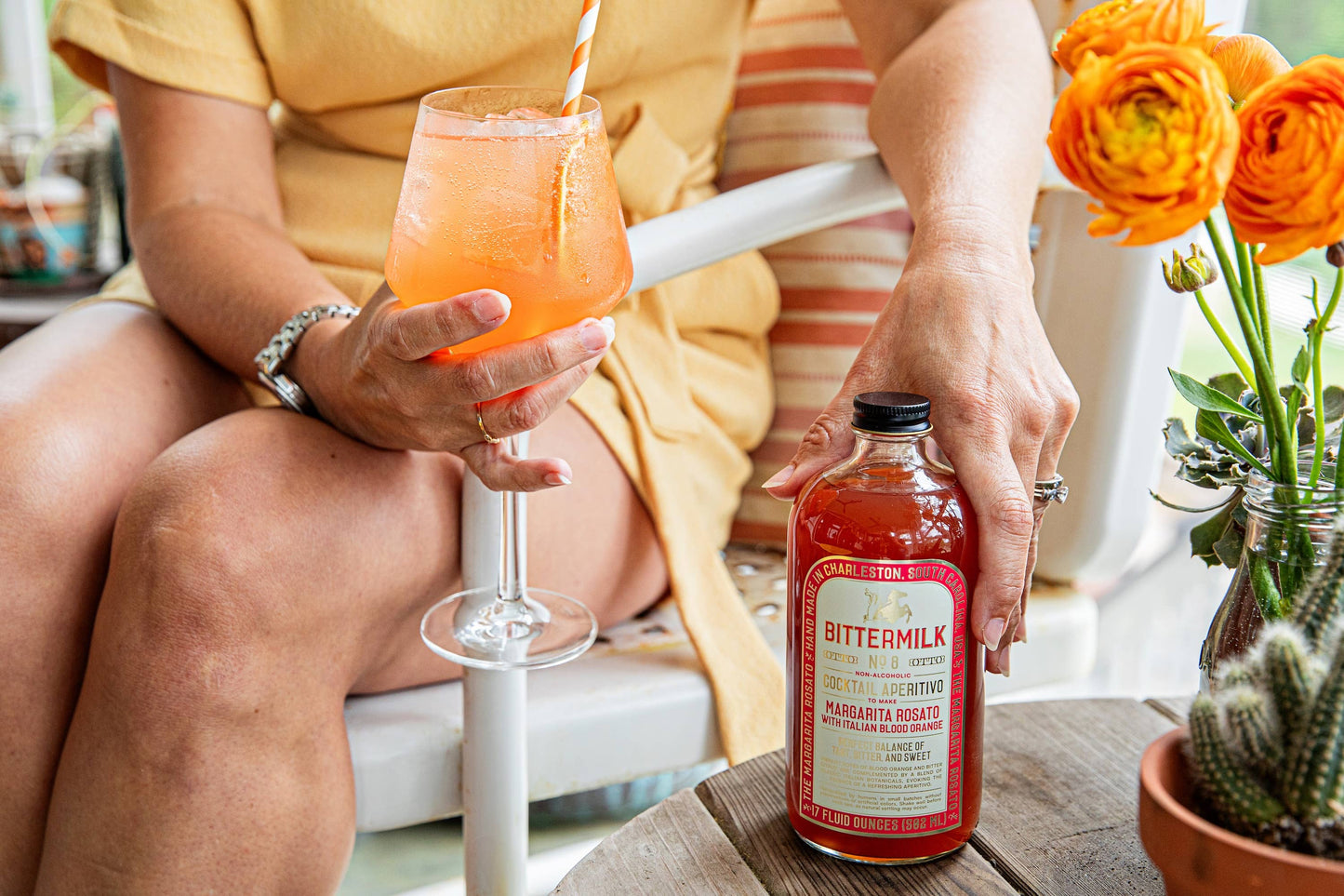 No.8- Margarita Rosato with Italian Blood Orange