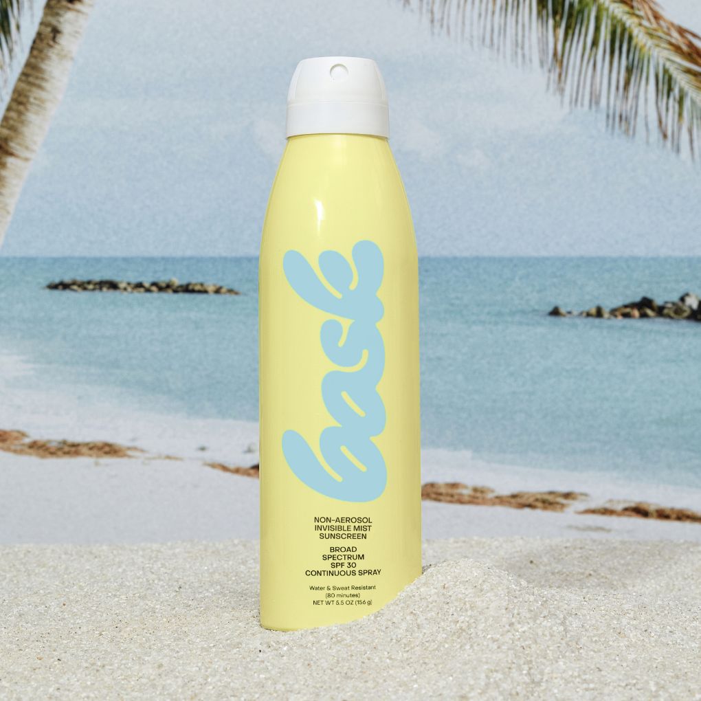 Bask spray SPF 30 Non-Aerosol Sunscreen
