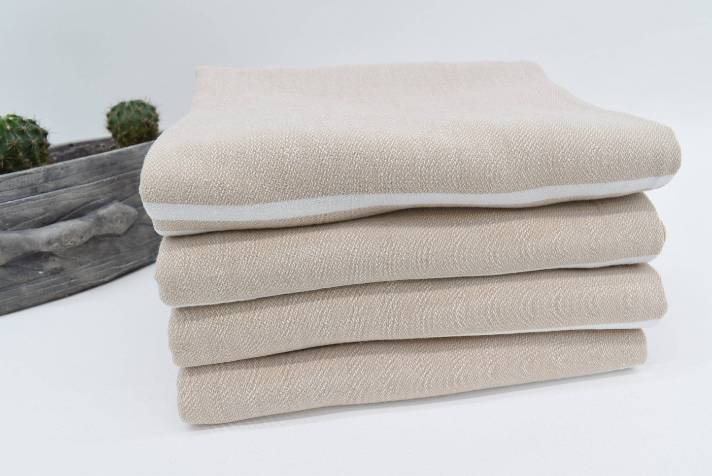Beige - Organic Turkish Towel