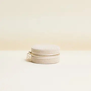 Yvonne Corduroy Travel Jewelry Box - Maison Scarlett