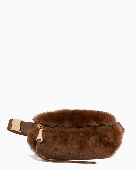 Brown Fur Sling Bag - Aimee Kestenberg