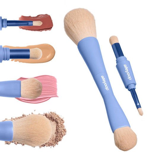 Alleyoop Makeup | Clean Beauty 4-in-1 Makeup Brushes | Beauty Tools | Brush