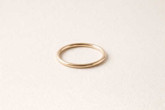 Maeve Round Stacking Ring | Gold Fill - Sheena Marshall Jewelry