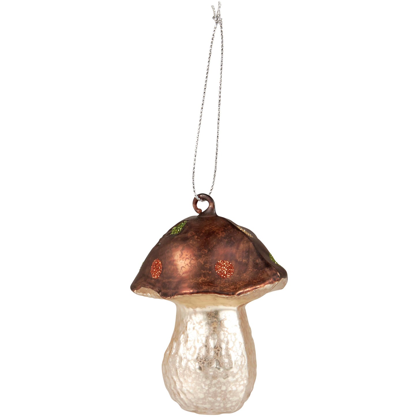 Brown Toadstool Ornament