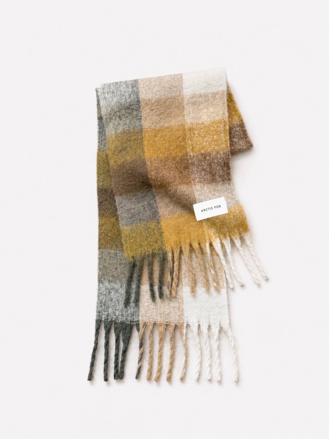 Golden Woodland Reykjavik Scarf  - Arctic Fox & Co. - North America - The Reykjavik Scarf - 100% Recycled  - FW26