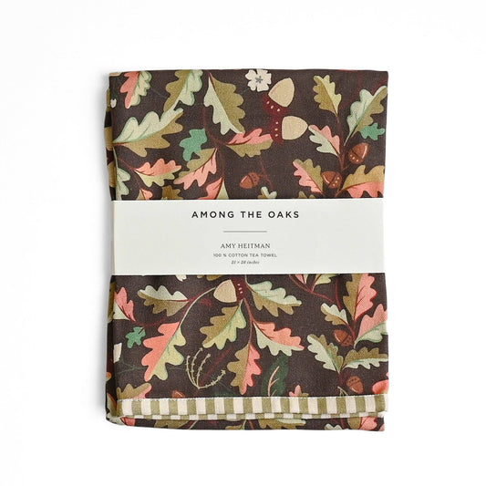Among the Oaks Tea Towel - Amy Heitman