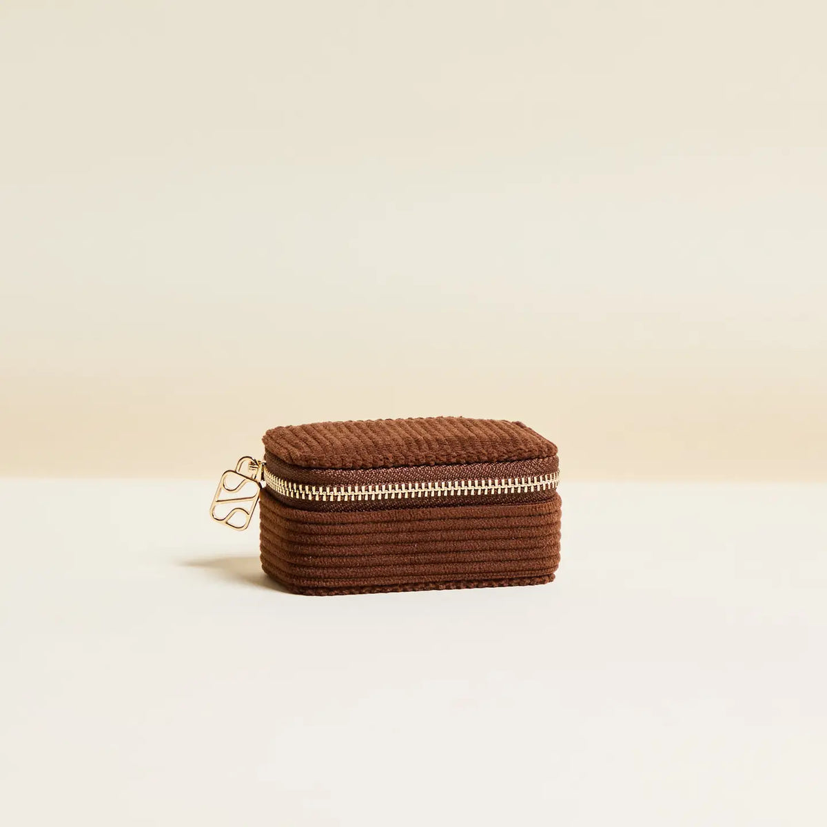 Marie Corduroy Travel Jewelry Box - Maison Scarlett