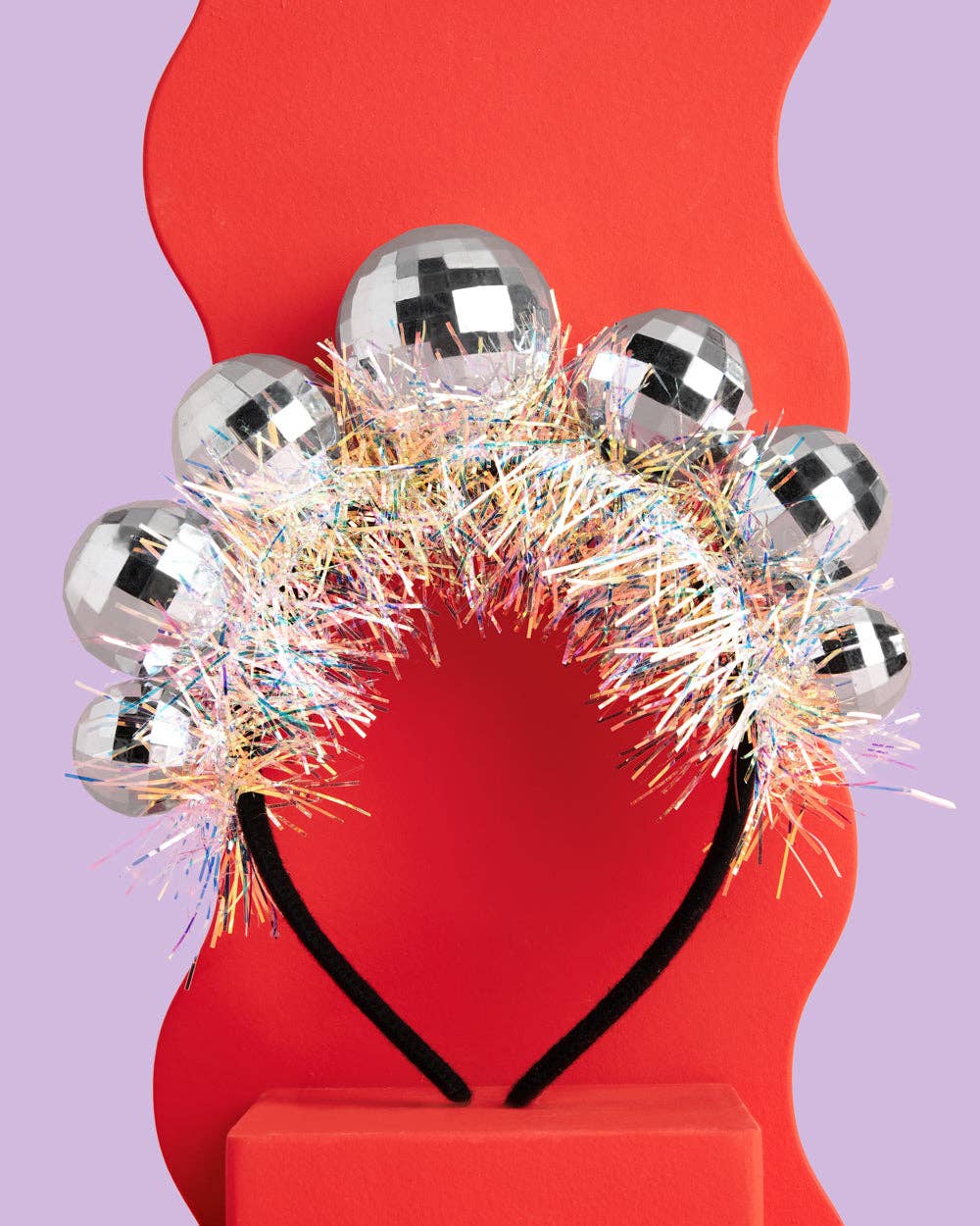 Disco Ball New Years Eve Headband, NYE Accessory,Party Decor