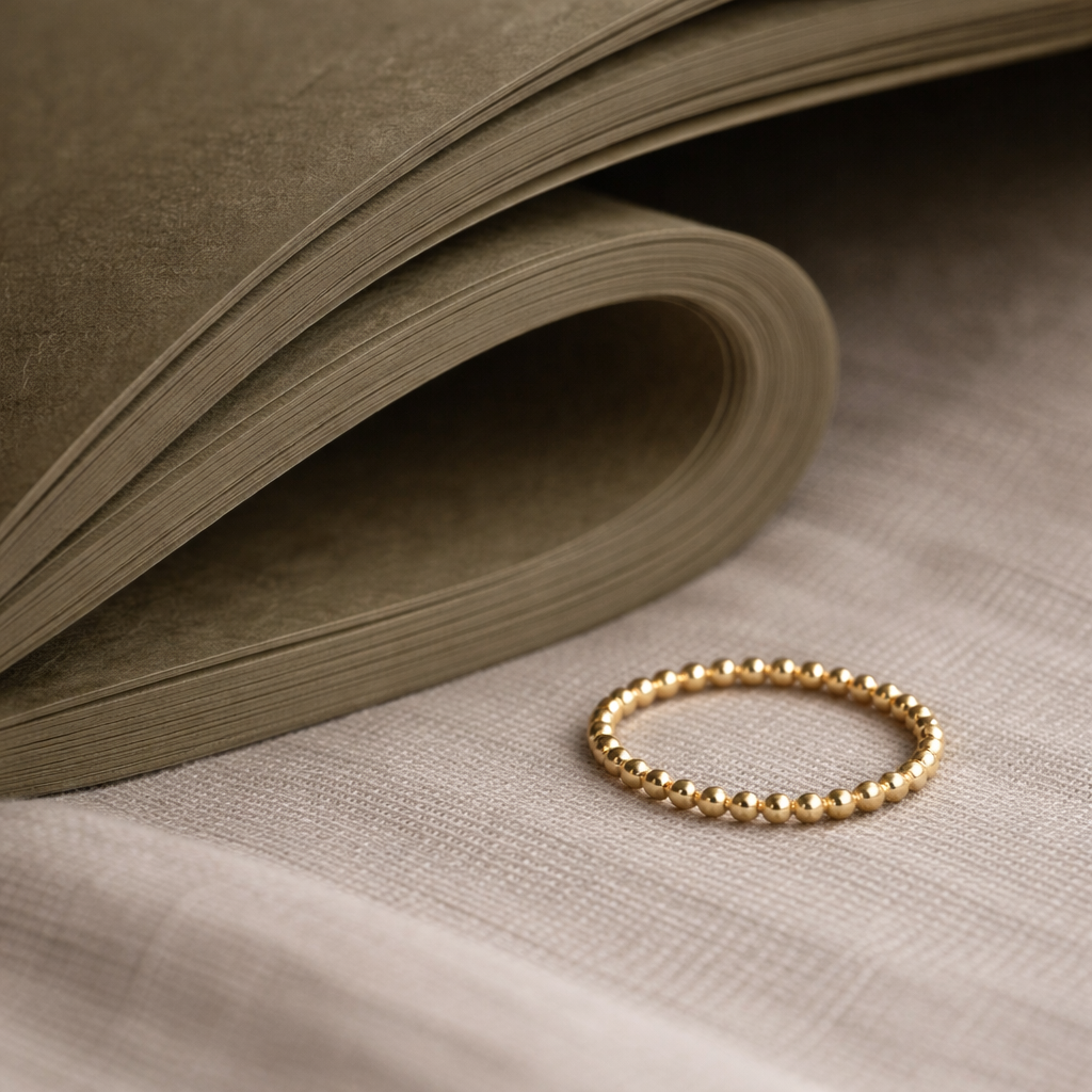 Ophelia Dot Ring | Gold Fill - Sheena Marshall Jewelry