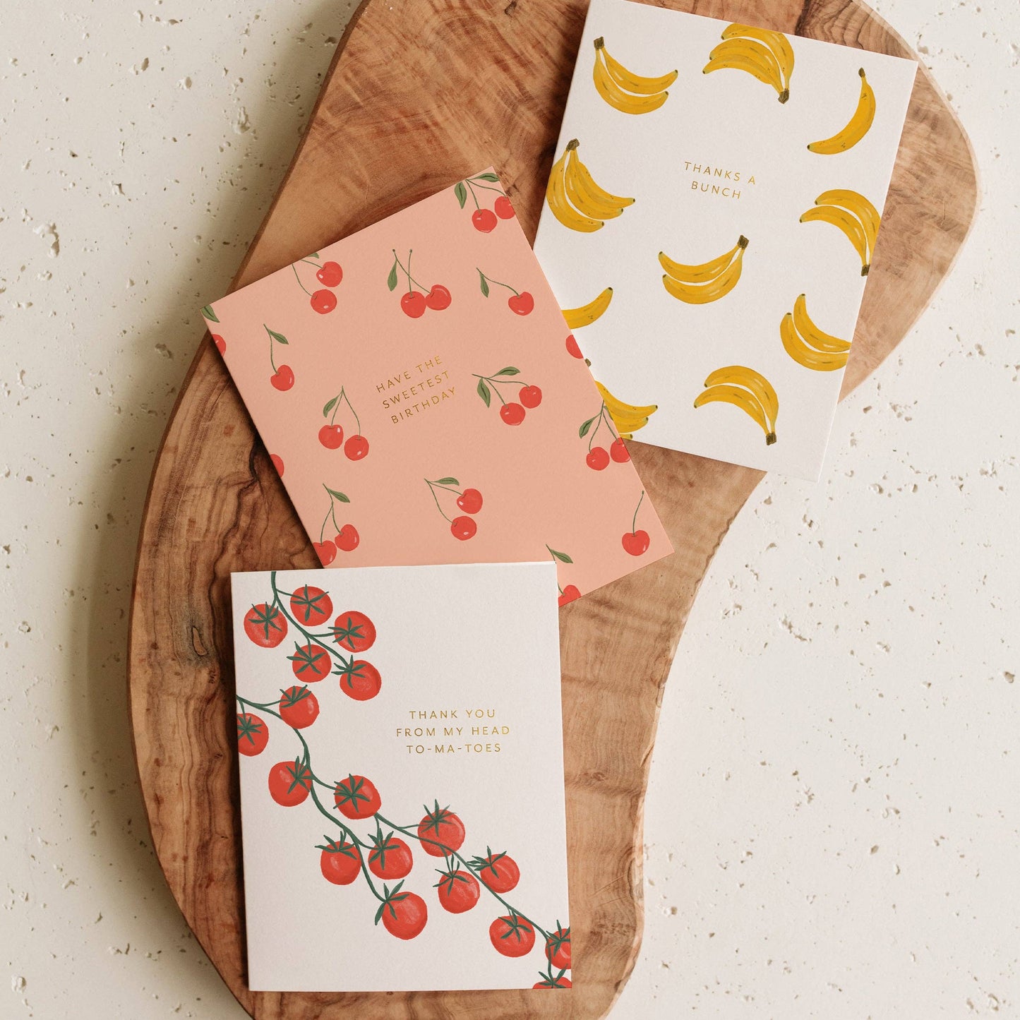 Thank You Tomatoes Greeting Card