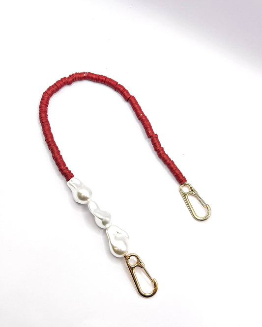 Wristlet Phone Chain with Pearls