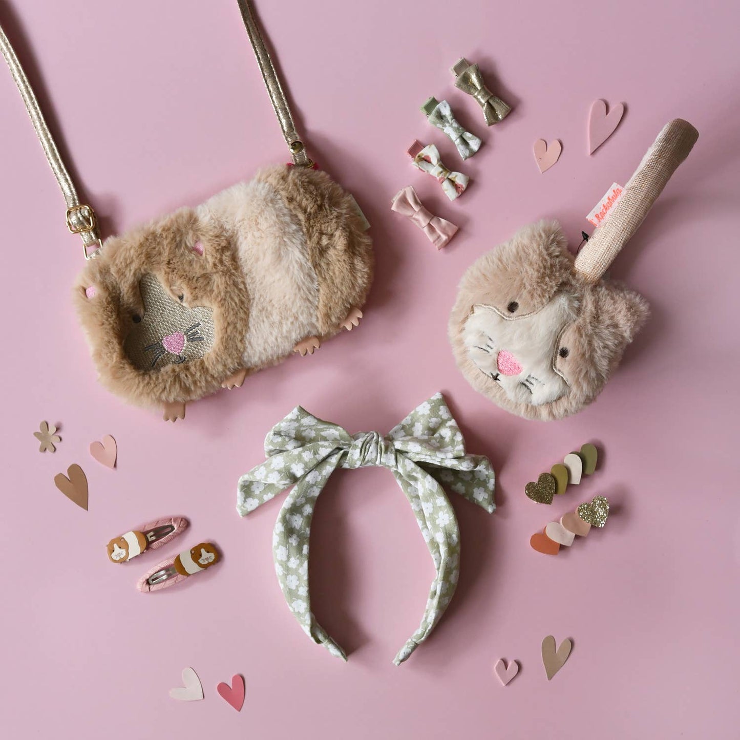 Mini Bow Clip Set