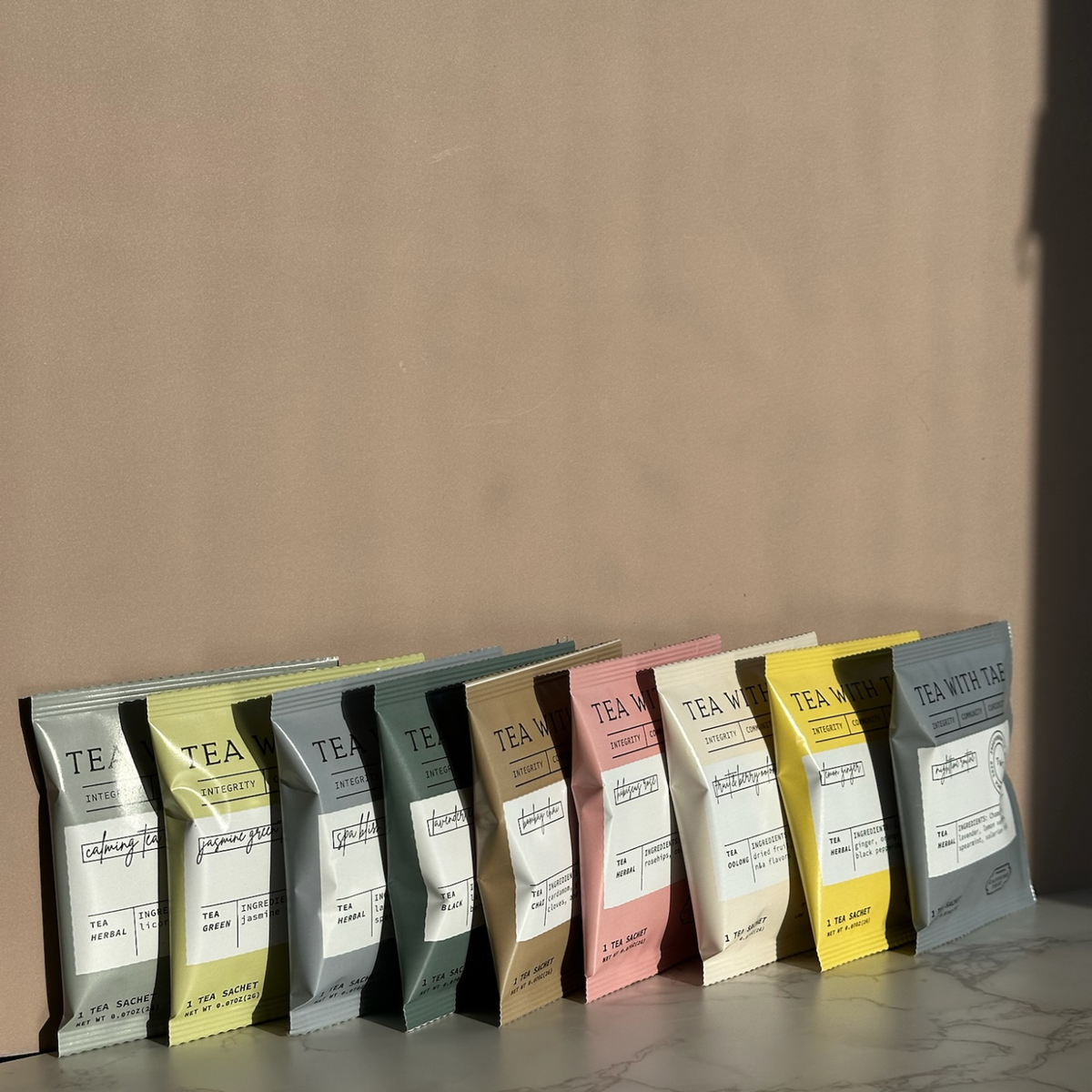 Winter Bliss Holiday Tea Tube Gift (5 tea bags) - Tea with Tae