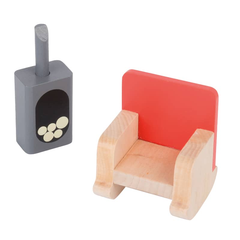 Wooden Playhouse The Big Family