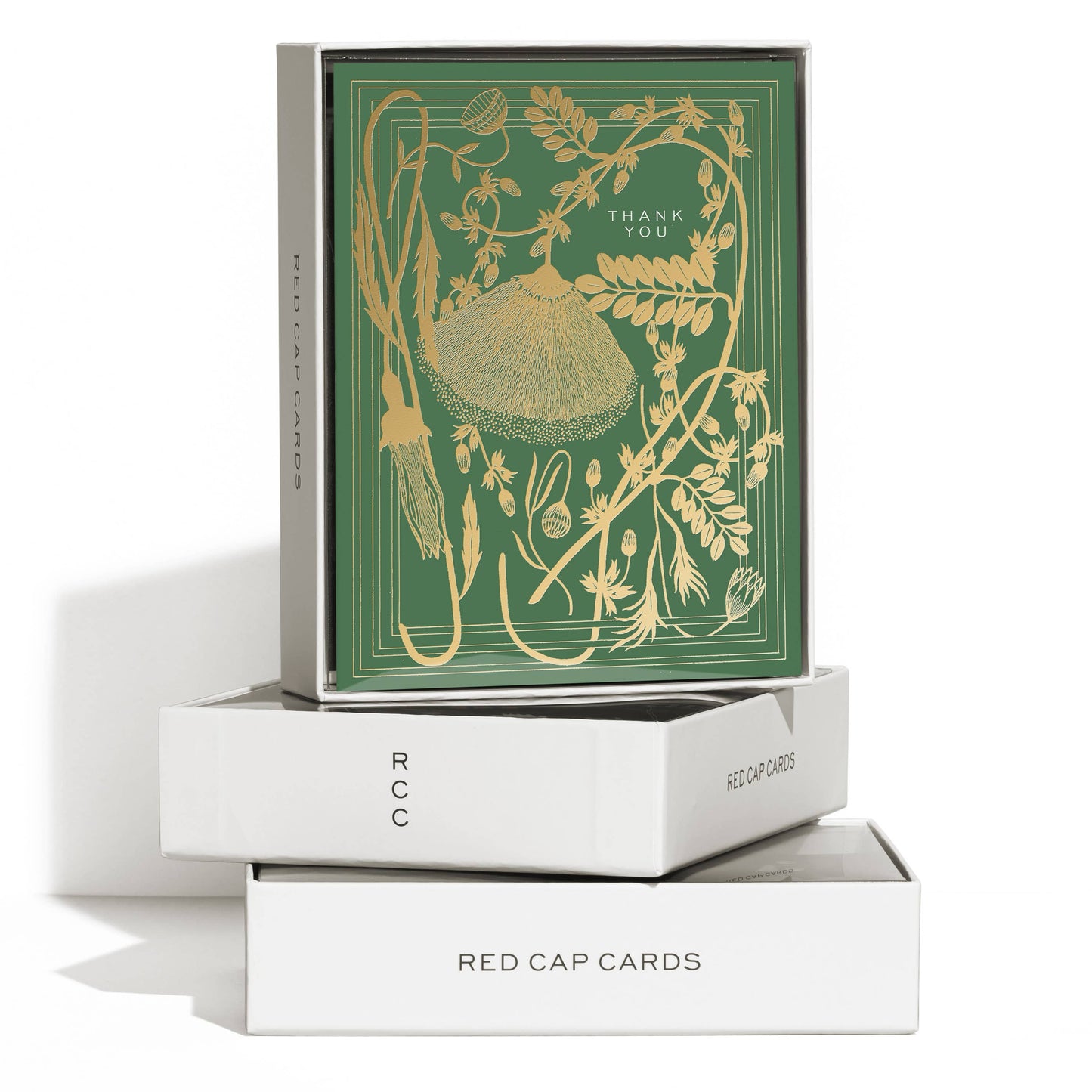Sage thank you Red Cap Cards