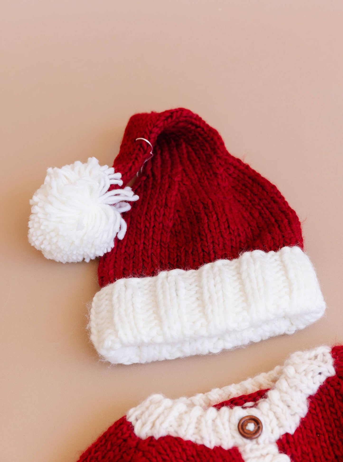 Santa Hat Kids Baby Christmas Holiday Gift - The Blueberry Hill
