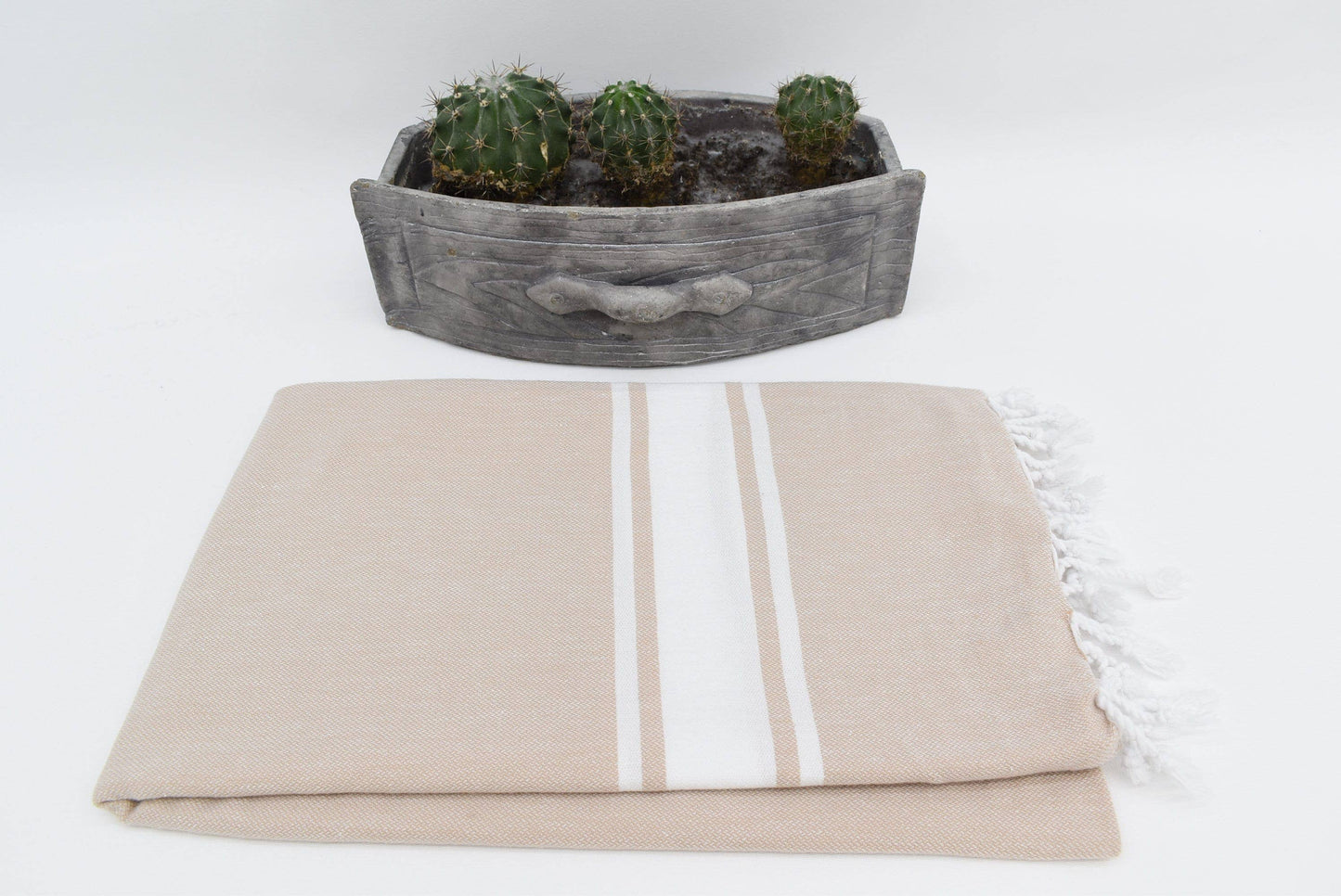 Beige - Organic Turkish Towel