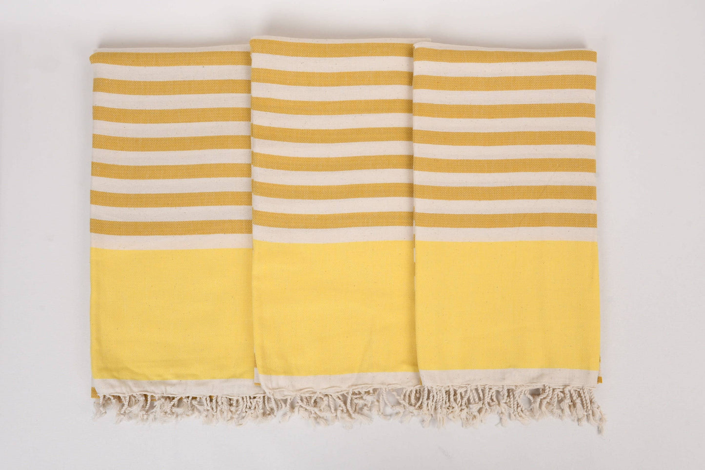 Yellow Organic Turkish Towel