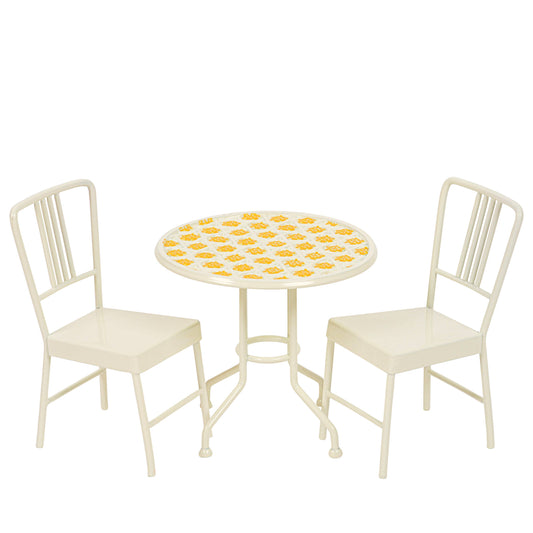 Yellow Table and Chairs