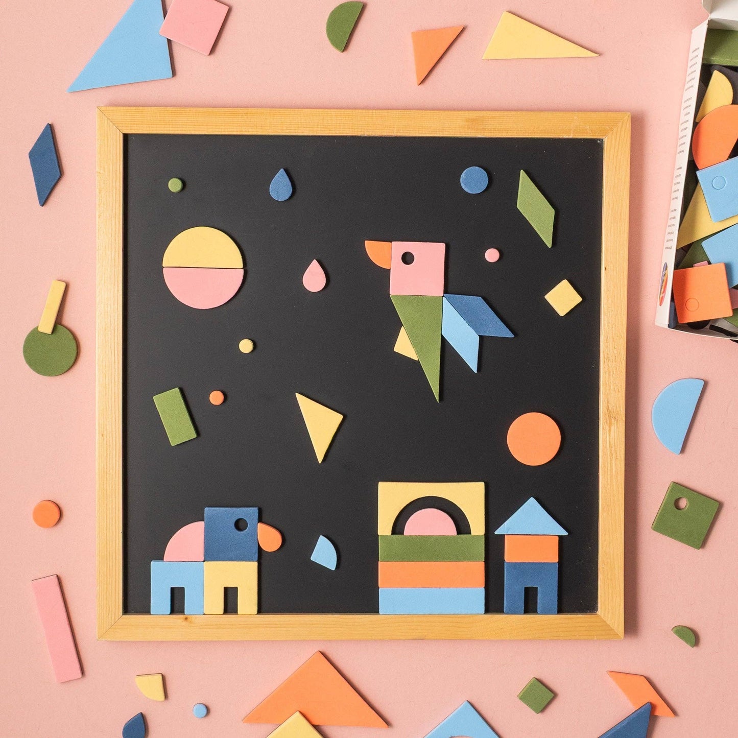 Rainbow Mod - Magnetic Shapes - The Type Set Co. - 198pc