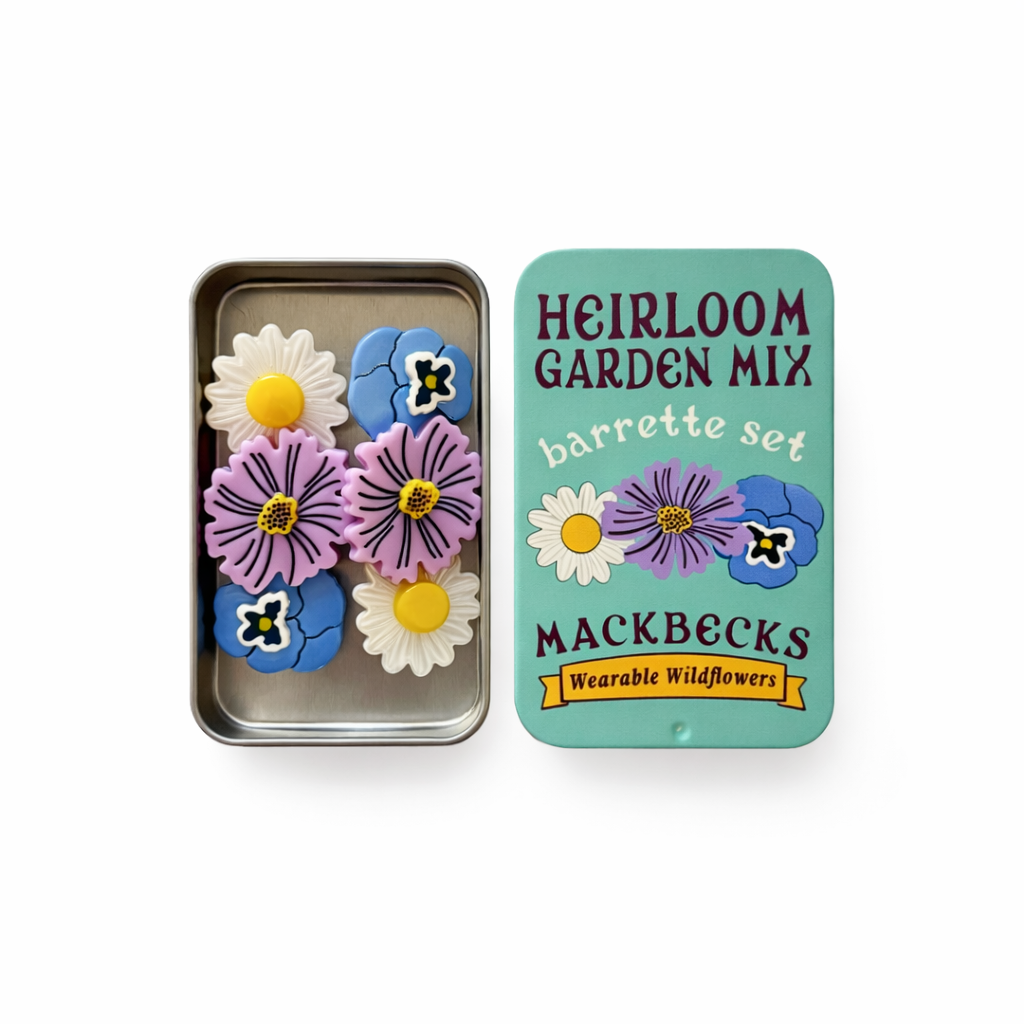 Heirloom Garden Mix Barrette Set MackBecks