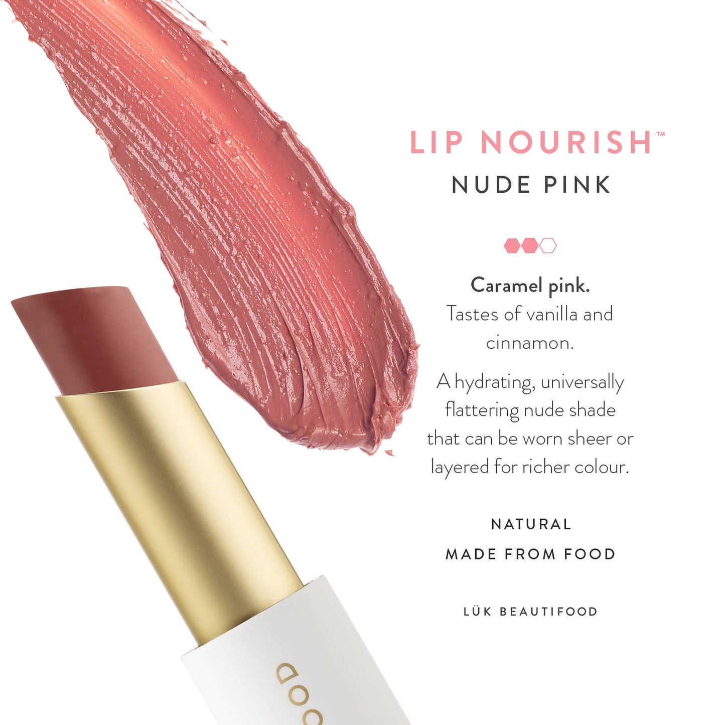 Lip Nourish™ Lipstick Luk Beautifood