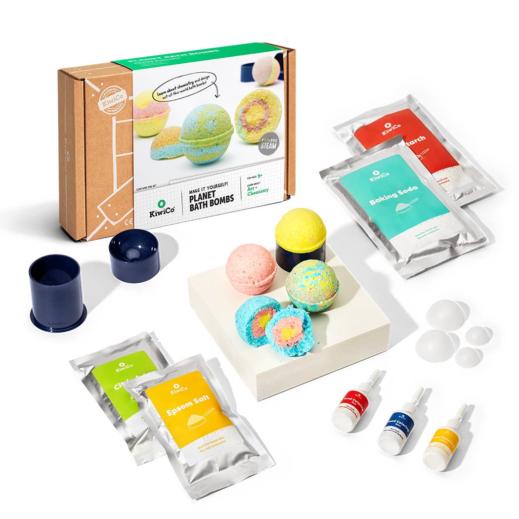 Planet Bath-Bombs Science Kit for Kids - KiwiCo