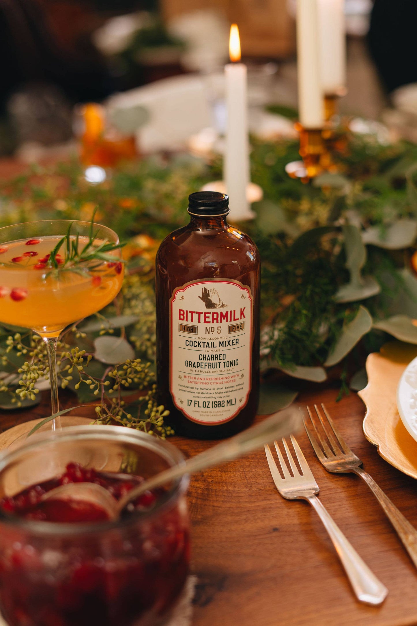 No. 5 Bittermilk  - Charred Grapefruit Tonic with Sea Salt