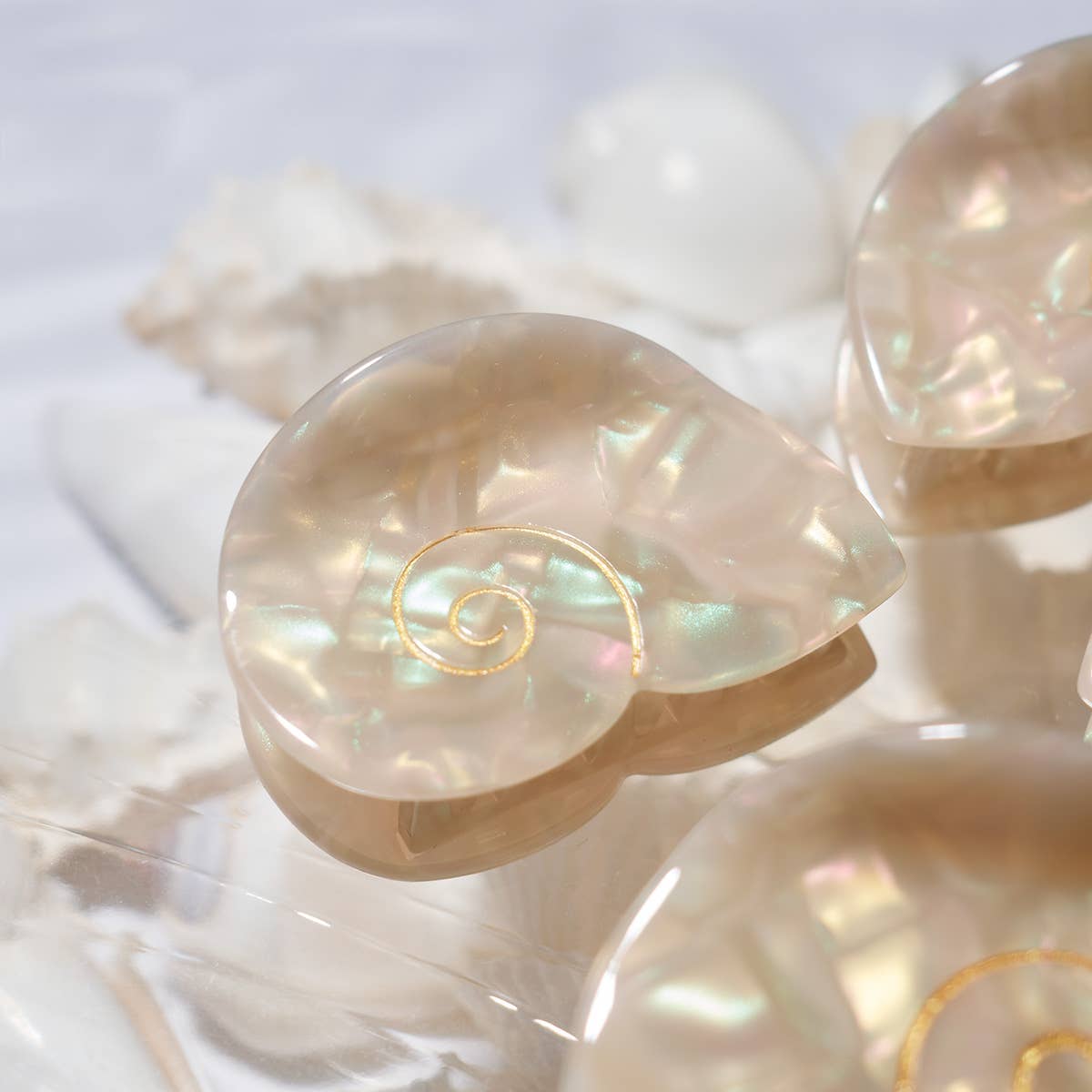 Shell Claw - Sea Shell Acetate Mermaid Hair Clip