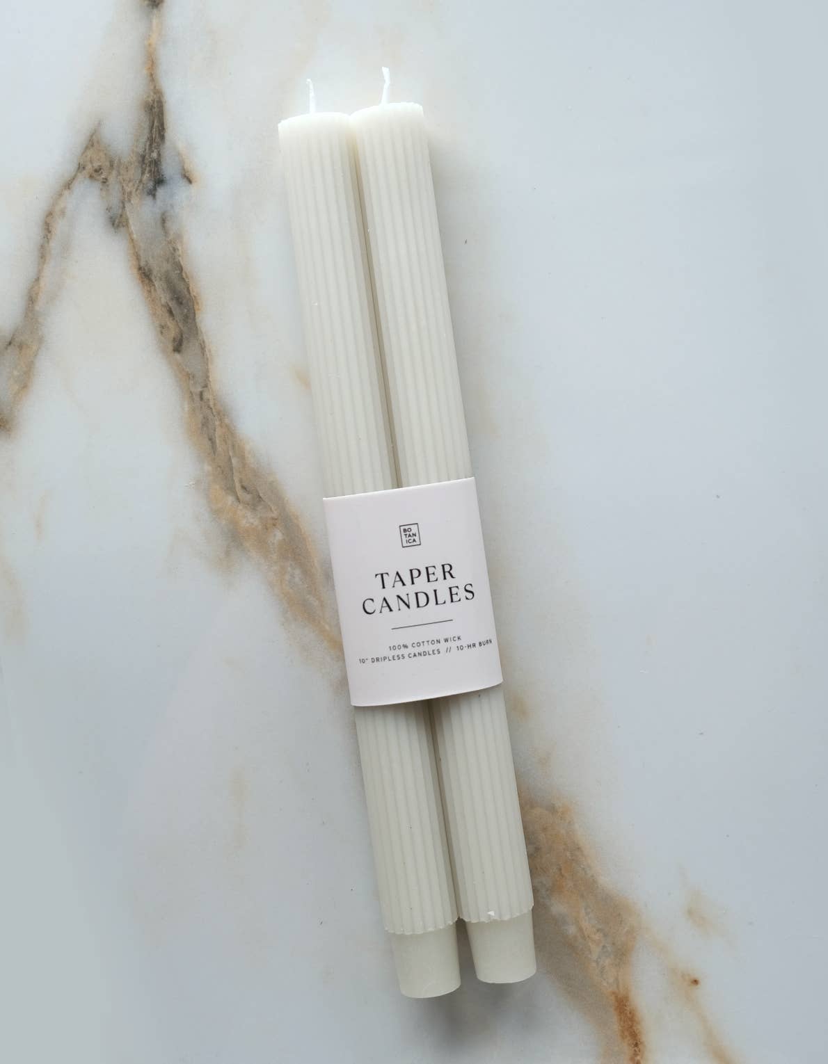 Neutral, Taper Candle Pair
