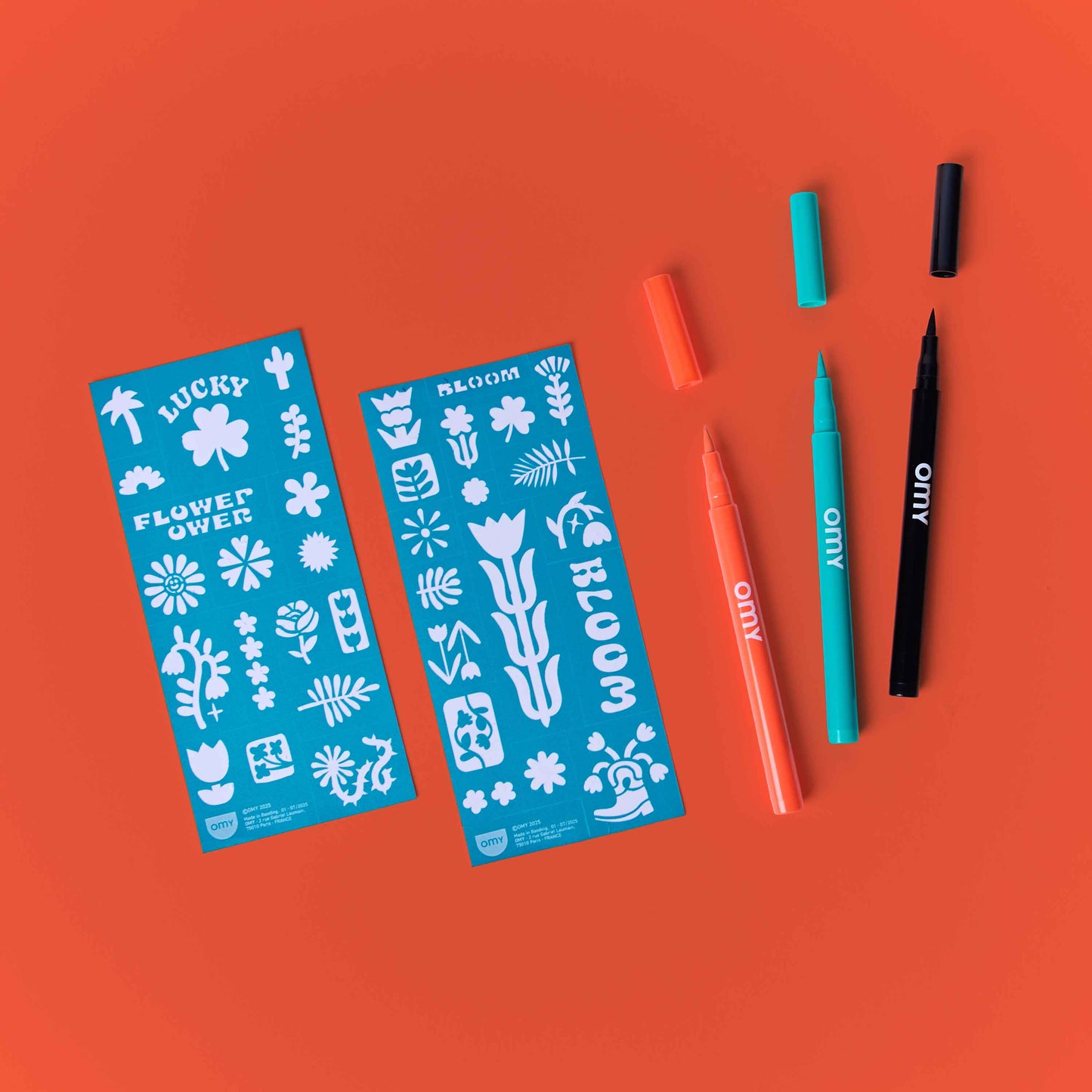 Tattoo Art Pens - OMY FLOWER POWER