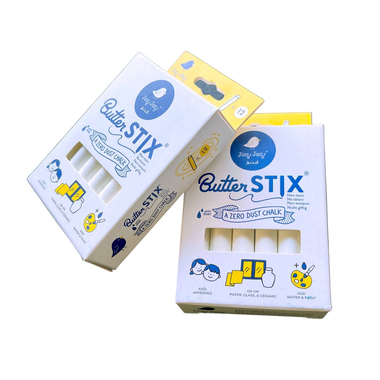 White ButterStix® Dustless Cream Chalk,Christmas Stocking Stuffer