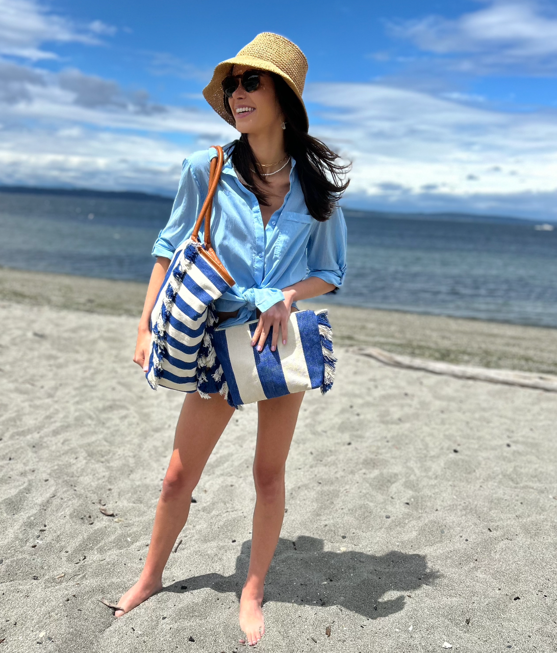 Lu & Elle - Come Sail Away Pouch