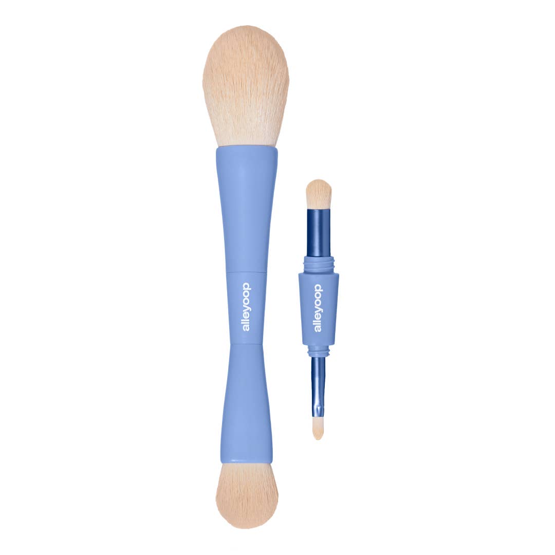 Alleyoop Makeup | Clean Beauty 4-in-1 Makeup Brushes | Beauty Tools | Brush