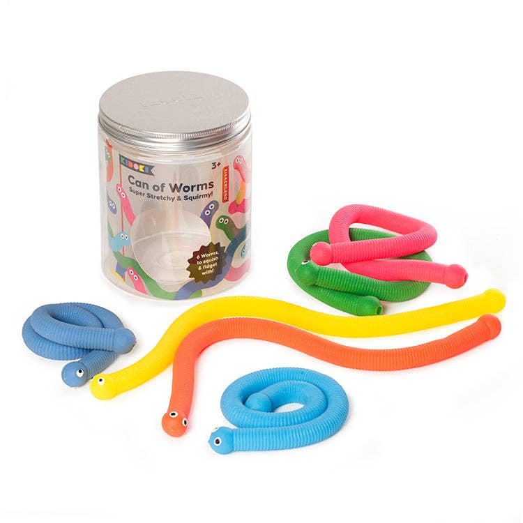 Can of Squishy Worms