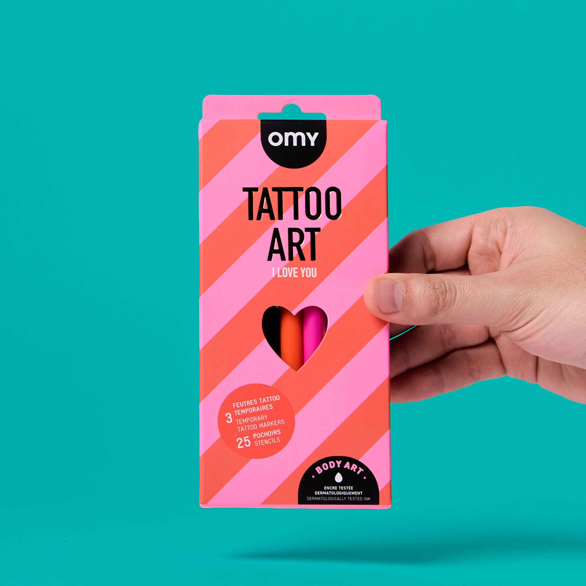 I Love You - Tattoo Art - OMY