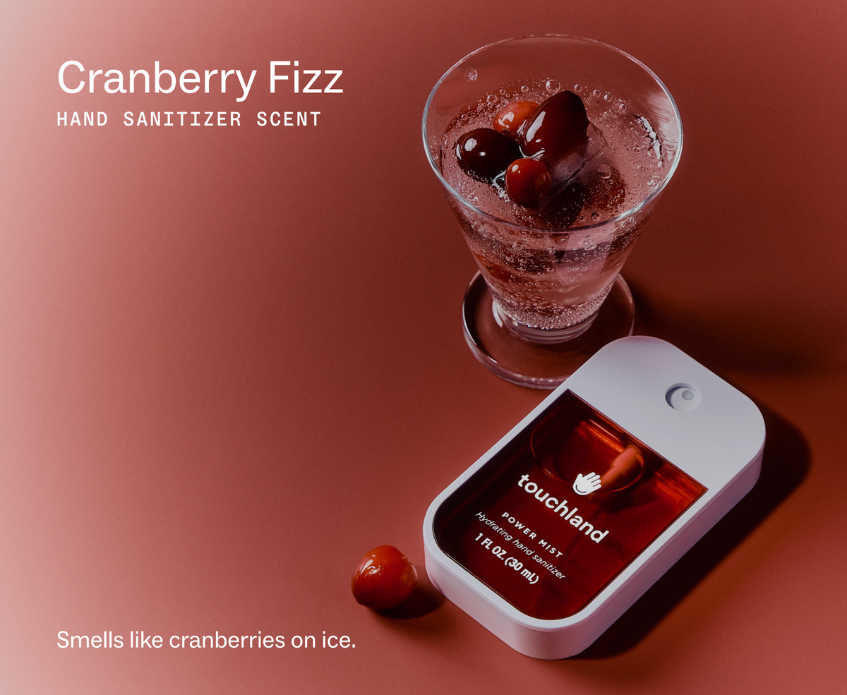 Cranberry Fizz Power Mist Hand Sanitizer - Touchland