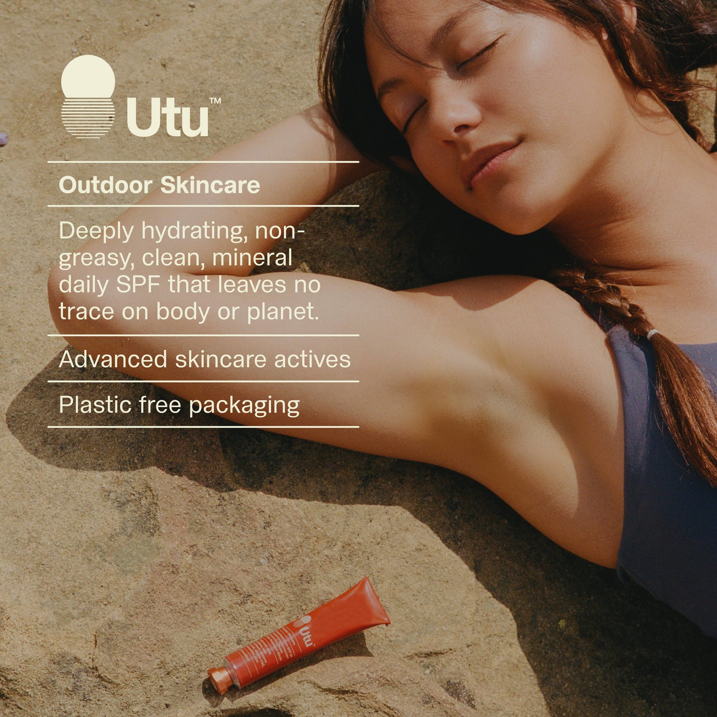 Utu - SPF30 Daily Moisturizing Face Sunscreen 0.6 fl oz/20ml