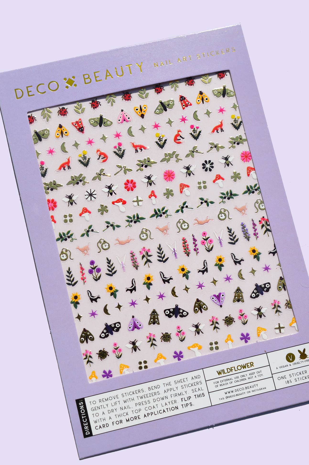 Wildflower - Nail Art Stickers