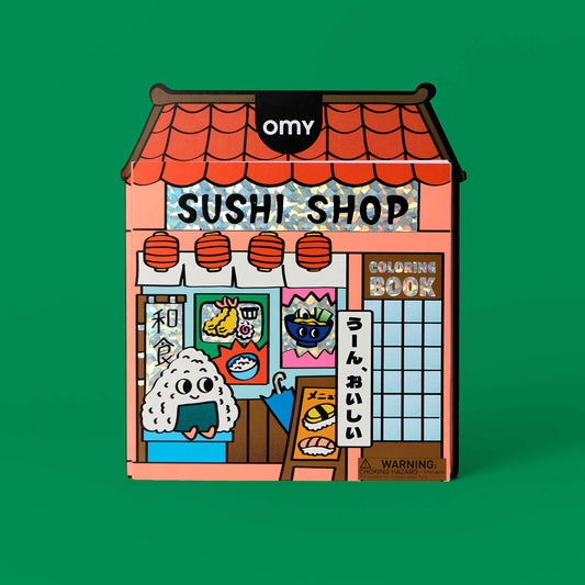 Sushi Shop Coloring Book - OMY