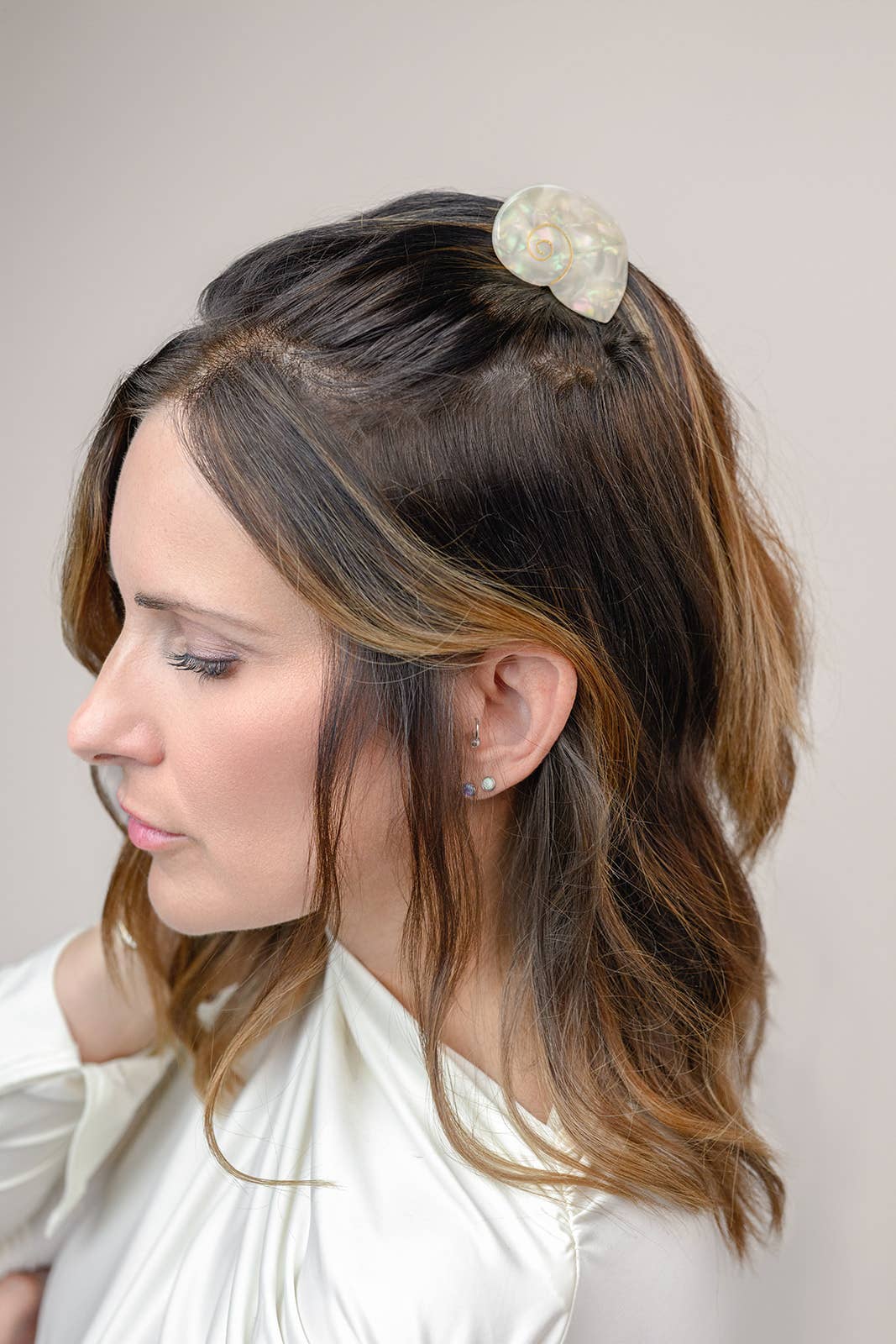 Shell Claw - Sea Shell Acetate Mermaid Hair Clip
