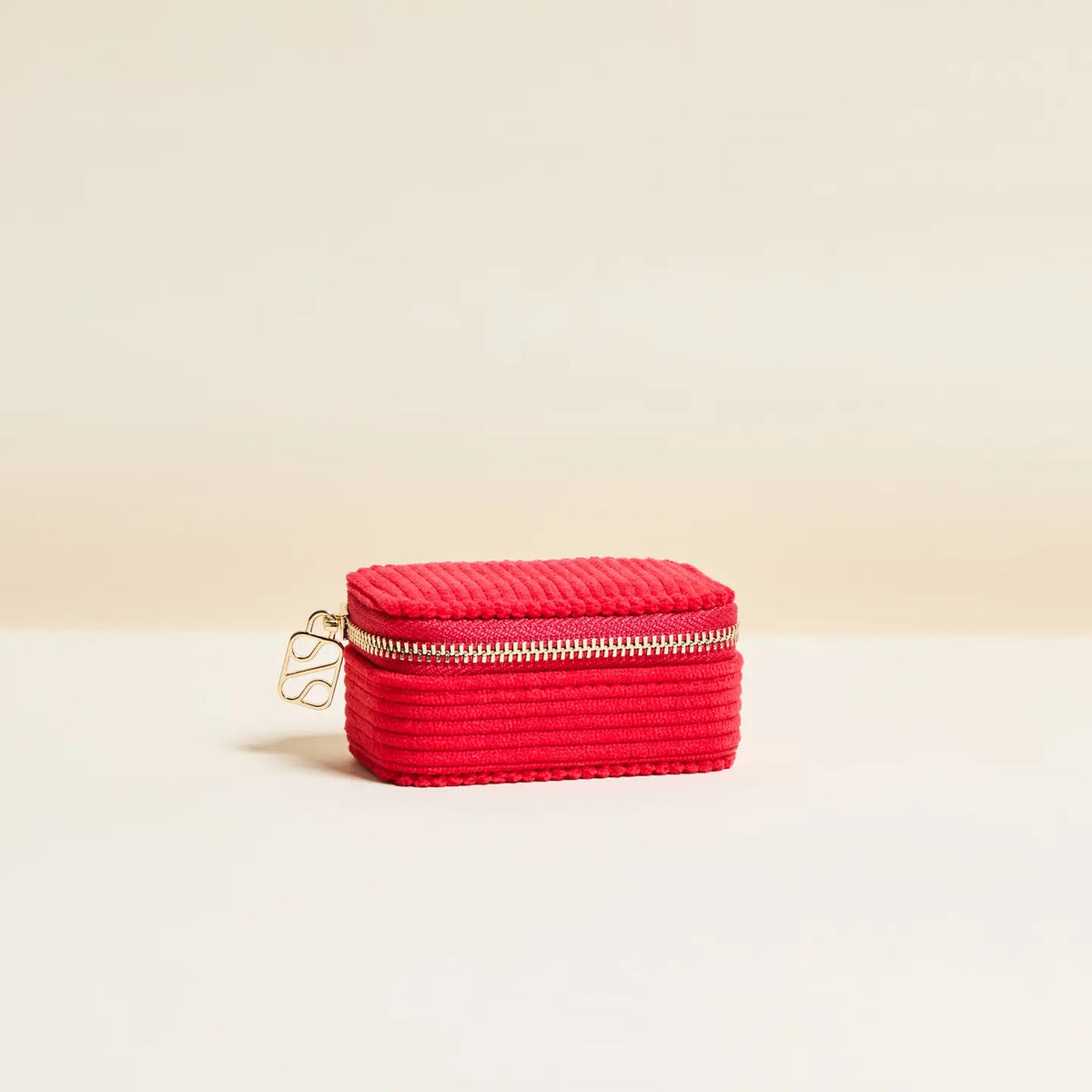 Marie Corduroy Travel Jewelry Box - Maison Scarlett