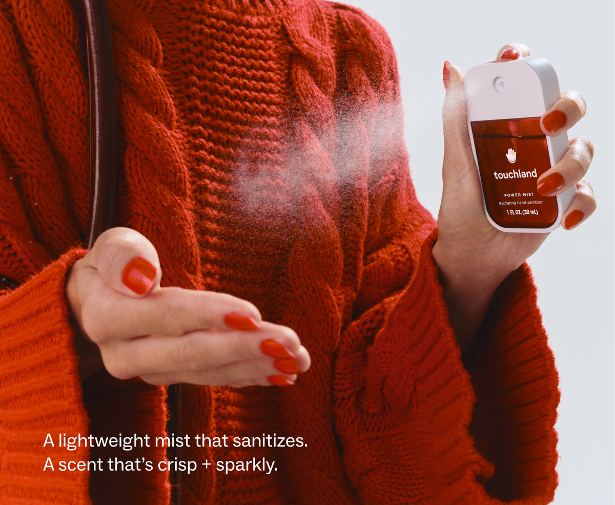 Cranberry Fizz Power Mist Hand Sanitizer - Touchland